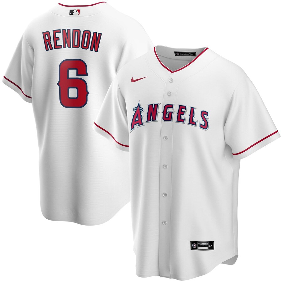 Anthony Rendon Los Angeles Angels Nike Home 2020 Replica Player Jersey ...