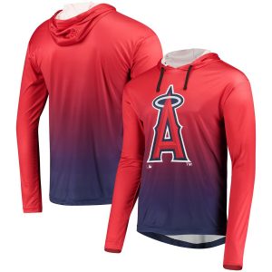 Los Angeles Angels Gradient Pullover Hooded Sweatshirt