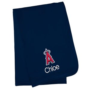 Los Angeles Angels Infant Personalized Blanket