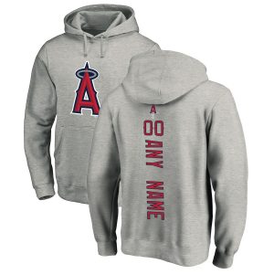 Los Angeles Angels Personalized Backer Pullover Hoodie