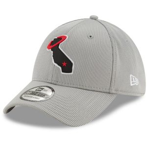 Men’s Los Angeles Angels New Era Gray Clubhouse Hat