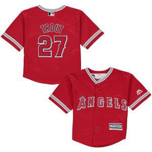 Mike Trout Los Angeles Angels Infant Official Player Jersey
