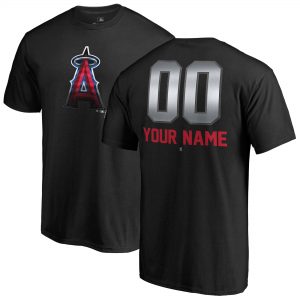 Los Angeles Angels Fanatics Branded Personalized Midnight Mascot