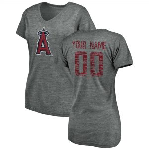 Los Angeles Angels Fanatics Branded Women’s Heritage Personalized