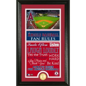 Los Angeles Angels Highland Mint Fan Rules Supreme Bronze Coin Photo Mint