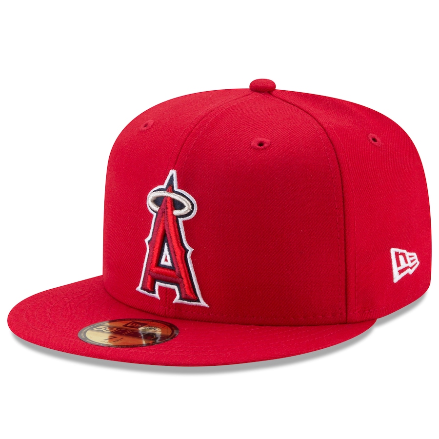 Los Angeles Angels New Era Game Authentic Collection On-Field 59FIFTY ...