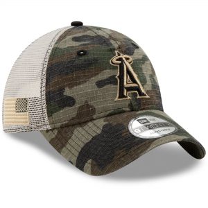 Los Angeles Angels New Era Honor Trucker 9TWENTY Adjustable Hat