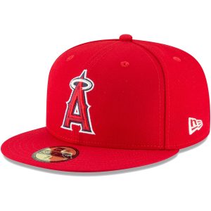 Los Angeles Angels New Era Youth Authentic Collection On-Field 59FIFTY Fitted Hat