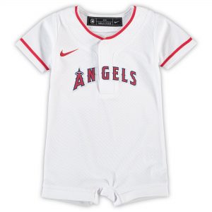 Los Angeles Angels Nike Newborn & Infant Official Jersey Romper