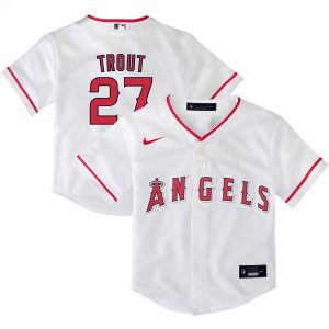 Mike Trout Los Angeles Angels Nike Toddler Home 2020 Replica Player Jersey