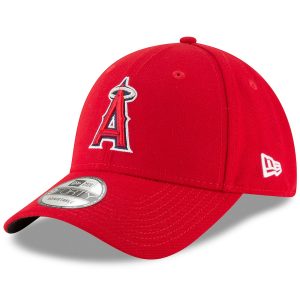 Youth Los Angeles Angels New Era Red Game The League 9FORTY Adjustable Hat
