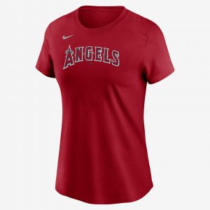 Women’s T-Shirt Nike Cooperstown Wordmark (MLB Los Angeles Angels)